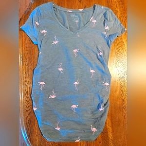 Flamingo Maternity shirt